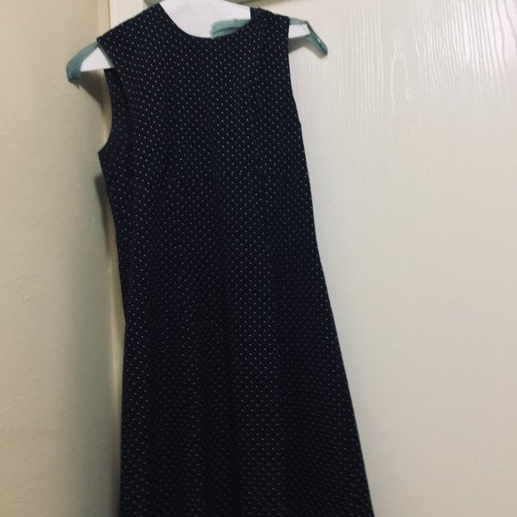 Polka dot with red jacket dress for Memorial Day. - Picture 4 of 5